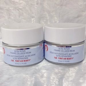 2 x First Aid Beauty Ultra Repair Firming Collagen Creams 1.7oz each